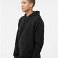 J. America 8824 Men's Premium Hooded Sweatshirt - Side view