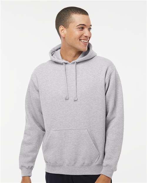J. America 8824 Men's Premium Hooded Sweatshirt - Front view
