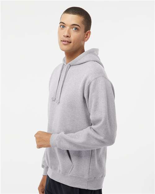 J. America 8824 Men's Premium Hooded Sweatshirt - Side view