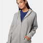 Hanes P180 Unisex EcoSmart? Full-Zip Hooded Sweatshirt - Front view