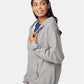 Hanes P180 Unisex EcoSmart? Full-Zip Hooded Sweatshirt - Side view