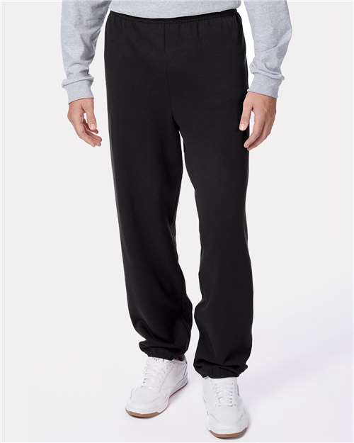 Hanes P650 Unisex EcoSmart? Sweatpants - Front view