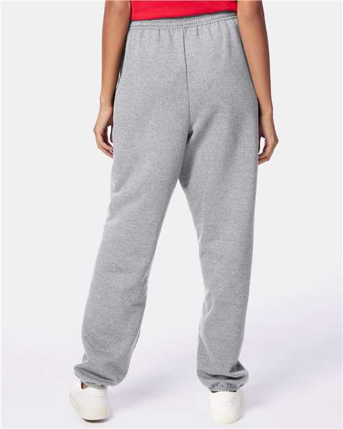 Hanes P650 Unisex EcoSmart? Sweatpants - Back view