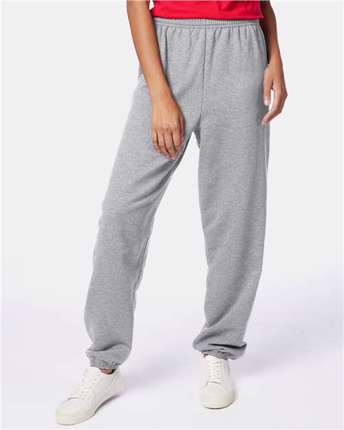 Hanes P650 Unisex EcoSmart? Sweatpants - Front view