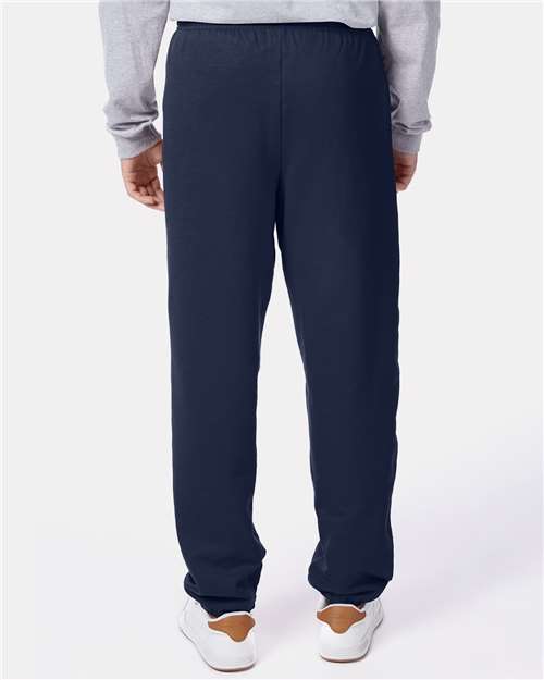 Hanes P650 Unisex EcoSmart? Sweatpants - Back view