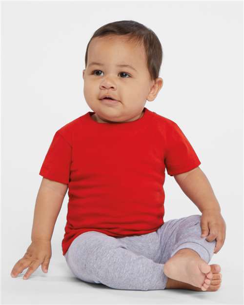 Rabbit Skins 3401 Infant Cotton Jersey Tee - Front view
