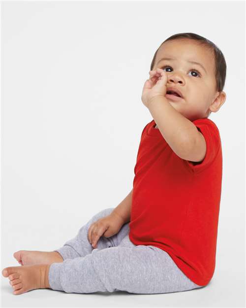 Rabbit Skins 3401 Infant Cotton Jersey Tee - Side view