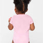 Rabbit Skins 4400 Infant Baby Rib Bodysuit - Back view