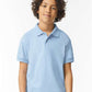 Gildan 8800B Youth DryBlend? Jersey Polo - Front view