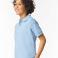 Gildan 8800B Youth DryBlend? Jersey Polo - Side view