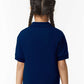 Gildan 8800B Youth DryBlend? Jersey Polo - Back view