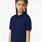 Gildan 8800B Youth DryBlend? Jersey Polo - Side view