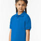 Gildan 8800B Youth DryBlend? Jersey Polo - Side view