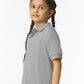 Gildan 8800B Youth DryBlend? Jersey Polo - Side view