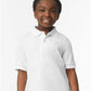 Gildan 8800B Youth DryBlend? Jersey Polo - Front view