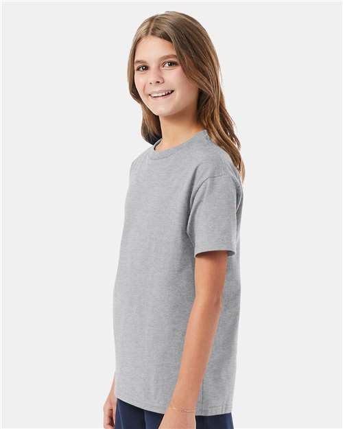 Hanes 5450 Youth Authentic T-Shirt - Side view