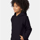Hanes P473 Youth EcoSmart? Hooded Sweatshirt - Side view