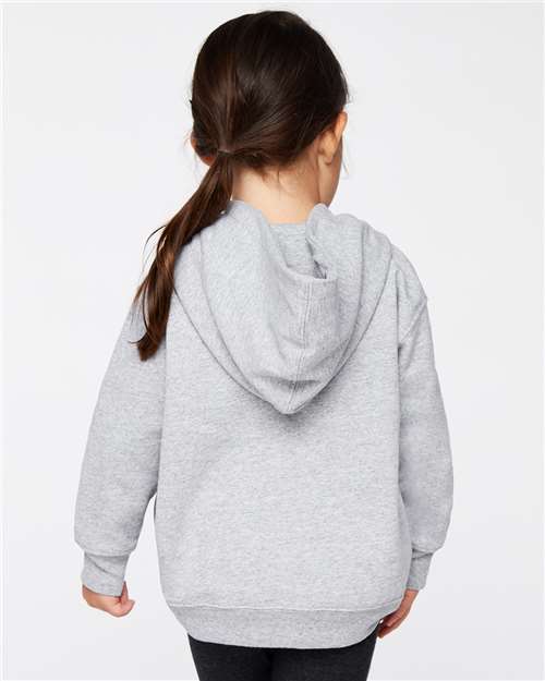 Rabbit Skins 3326 Toddler Pullover Fleece Hoodie - Back view