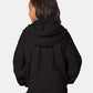 Hanes P480 Youth EcoSmart? Full-Zip Hooded Sweatshirt - Back view