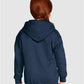 Gildan 18600B Youth Heavy Blend? Full-Zip Hooded Sweatshirt - Back view
