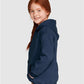Gildan 18600B Youth Heavy Blend? Full-Zip Hooded Sweatshirt - Side view