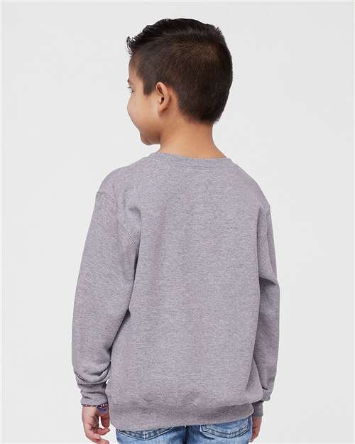 Rabbit Skins 3317 Toddler Fleece Crewneck Sweatshirt - Back view