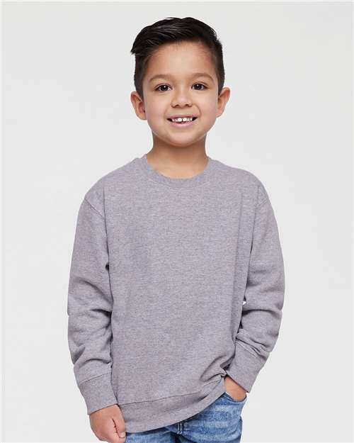 Rabbit Skins 3317 Toddler Fleece Crewneck Sweatshirt - Front view