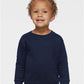 Rabbit Skins 3317 Toddler Fleece Crewneck Sweatshirt - Front view