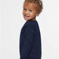 Rabbit Skins 3317 Toddler Fleece Crewneck Sweatshirt - Side view