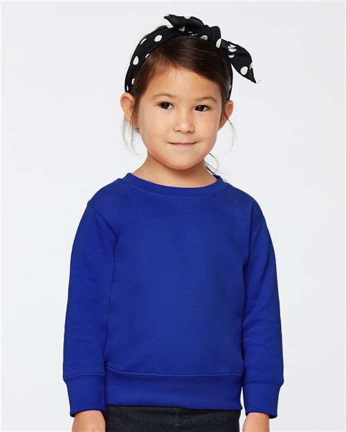 Rabbit Skins 3317 Toddler Fleece Crewneck Sweatshirt - Front view