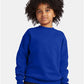 Hanes P360 Youth EcoSmart? Crewneck Sweatshirt - Front view