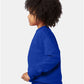 Hanes P360 Youth EcoSmart? Crewneck Sweatshirt - Side view