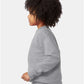Hanes P360 Youth EcoSmart? Crewneck Sweatshirt - Side view