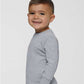 Rabbit Skins 3311 Youth Cotton Long Sleeve Tee - Side view