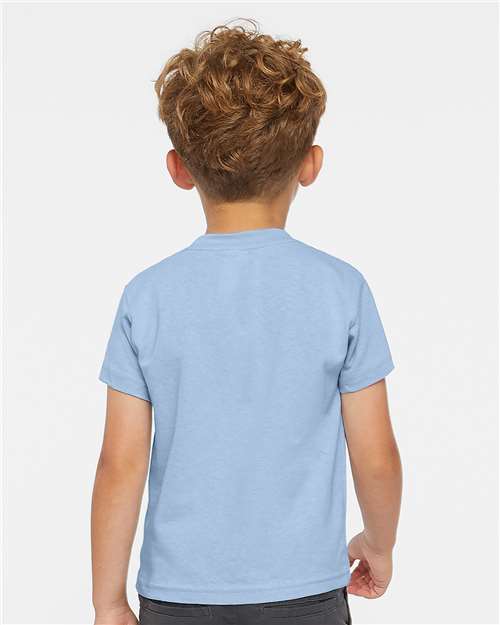 Rabbit Skins 3301T Toddler Cotton Jersey Tee - Back view