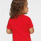 Rabbit Skins 3301T Toddler Cotton Jersey Tee - Back view