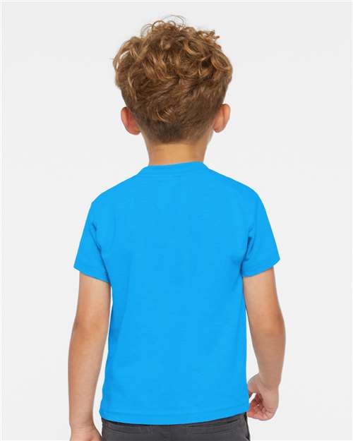 Rabbit Skins 3301T Toddler Cotton Jersey Tee - Back view