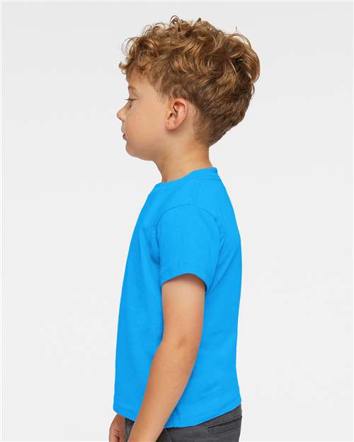 Rabbit Skins 3301T Toddler Cotton Jersey Tee - Side view