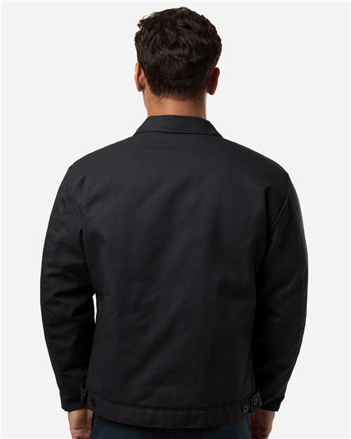 Red Kap JT22 Men's Waist Length Jacket - Back view