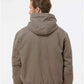 DRI DUCK 5020 Poplin Cook Shirt with Gripper Closures - Back view
