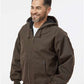 DRI DUCK 5020 Poplin Cook Shirt with Gripper Closures - Side view