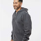 DRI DUCK 7033 Men's Crossfire Heavyweight Power Fleece Hooded Jacket with Thermal Lining - Side view