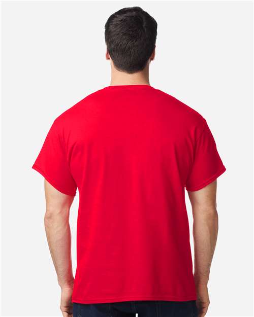 Gildan 5000 Unisex USA-Made Fine Jersey T-Shirt - Back view