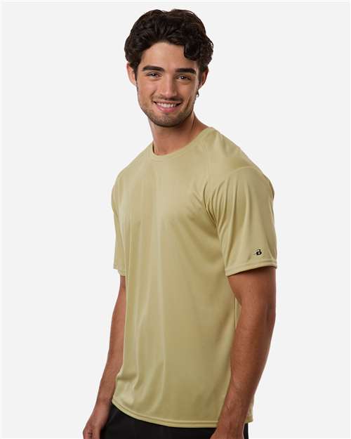 Badger 4120 Men's B-Core Sport Shoulders T-Shirt - Side view