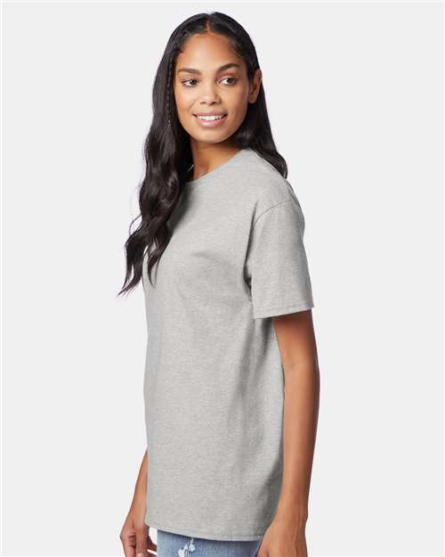 Hanes 5250 Unisex Authentic T-Shirt - Side view