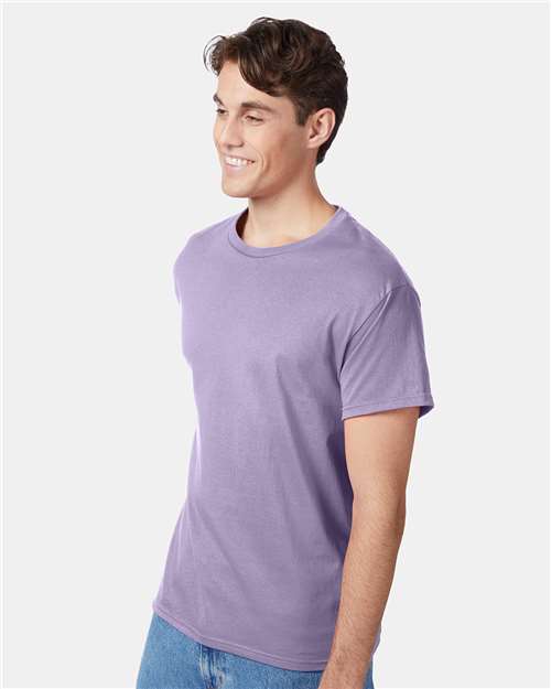 Hanes 5250 Unisex Authentic T-Shirt - Side view
