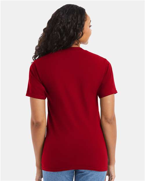 Hanes 5180 Unisex Beefy-T? T-Shirt - Back view