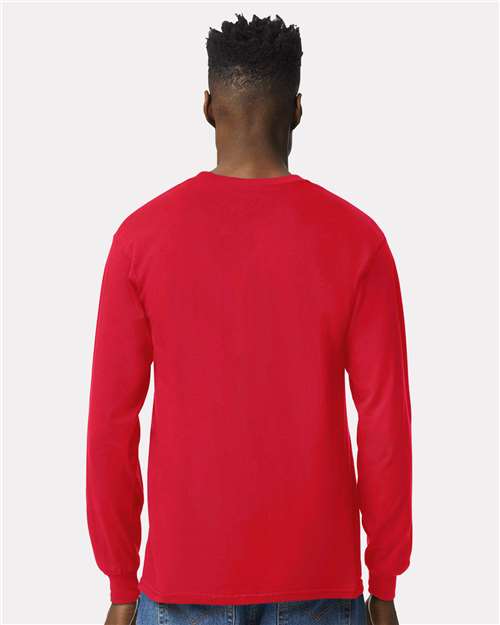 Gildan 2400 Unisex Ultra Cotton? Long Sleeve T-Shirt - Back view