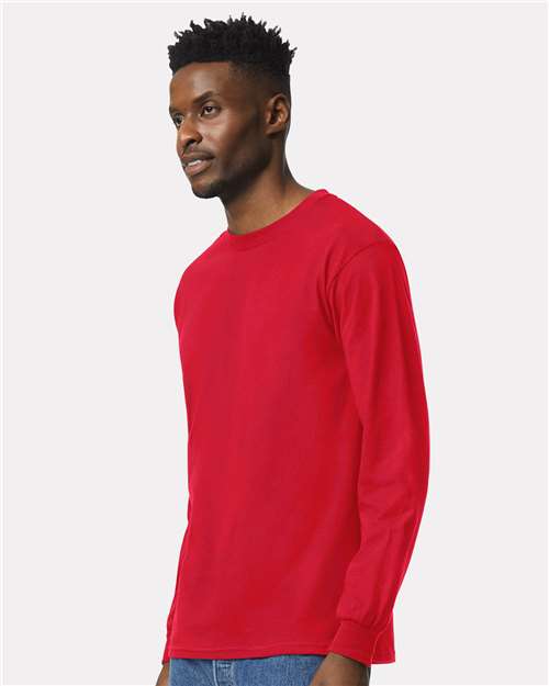 Gildan 2400 Unisex Ultra Cotton? Long Sleeve T-Shirt - Side view
