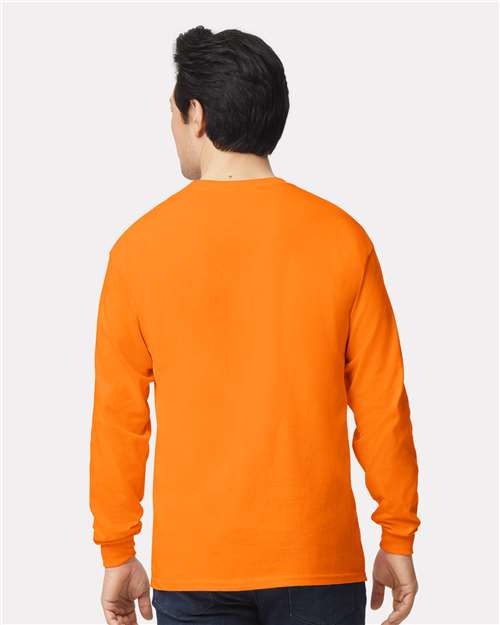 Gildan 2400 Unisex Ultra Cotton? Long Sleeve T-Shirt - Back view